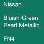 Preview: Nissan, Bluish Green Pearl Metallic, FN4.